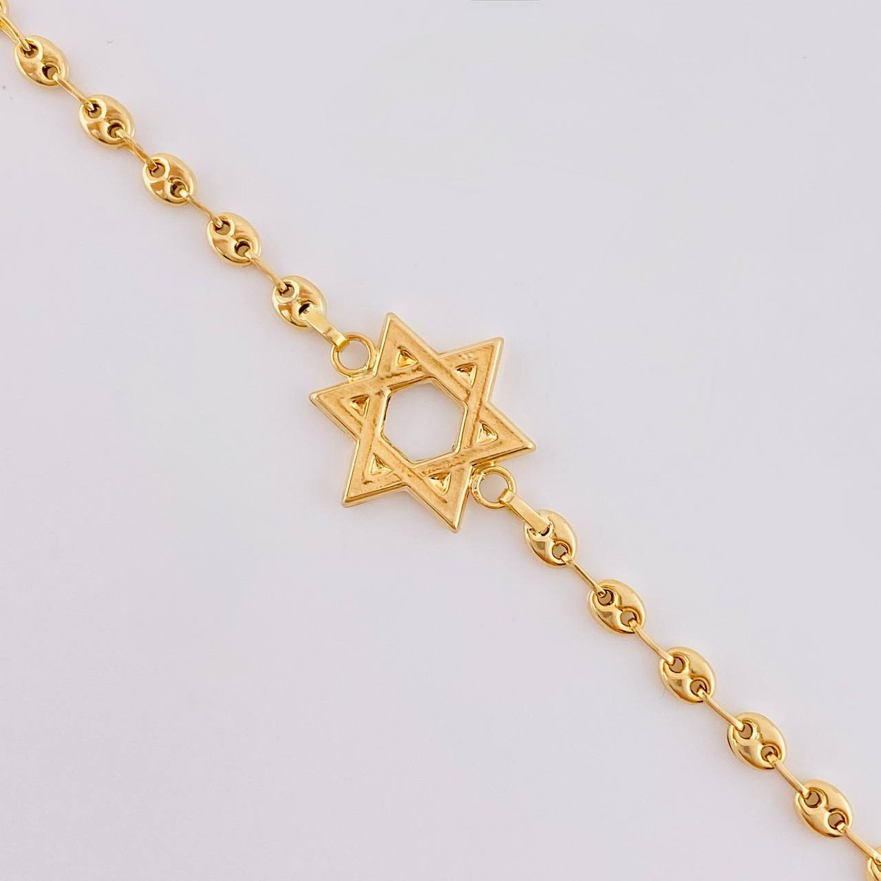 Pulso Gc Herraje Estrella De David 2.4 g / 16 cm / 3.1 mm Oro Amarillo 18K