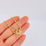 Pulso Gc Herraje Estrella De David 2.4 g / 16 cm / 3.1 mm Oro Amarillo 18K