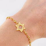 Pulso Gc Herraje Estrella De David 2.4 g / 16 cm / 3.1 mm Oro Amarillo 18K