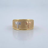 Anillo Libelulas 1.7gr / T8 1/2 / Oro 18K &