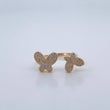 Anillo Pareja Mariposa 2.8gr / T6 3/4 / Oro 18K