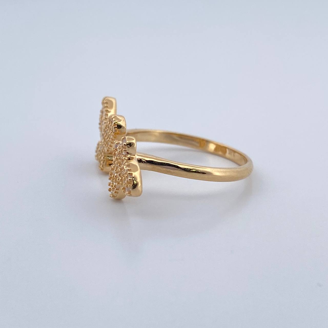 Anillo Pareja Mariposa 2.8gr / T6 3/4 / Oro 18K