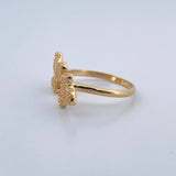 Anillo Pareja Mariposa 2.8gr / T6 3/4 / Oro 18K