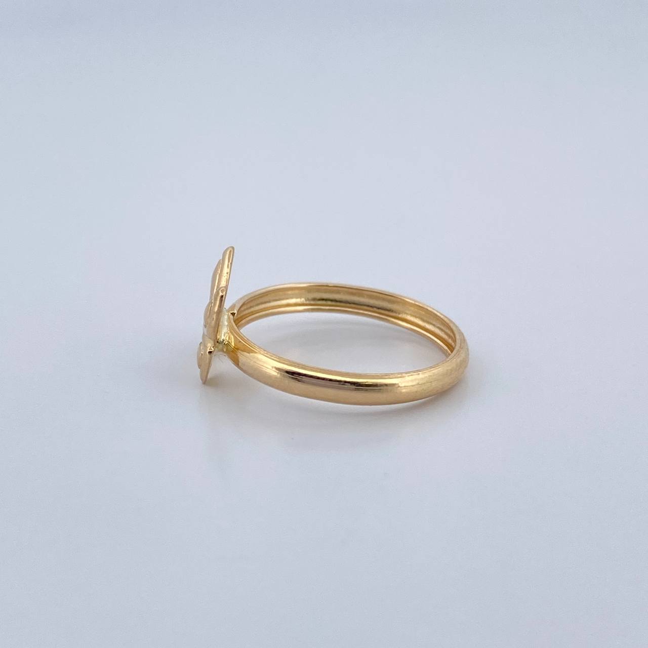 Anillo Mariposa 1.05gr / T4 1/2 / Oro 18K &