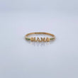 Anillo mamá 0.95gr / T7 1/2 / Oro 18K &