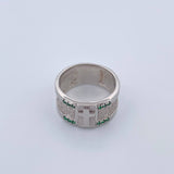 Anillo Cruz Padre 12.25gr / T10 1/2 / Oro 18K &