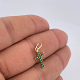 Dije Cruz 0.85gr / 2cm / Oro 18K &