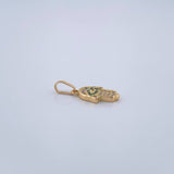 Dije Mano Hamsa 0.95gr / 1.7cm / Oro 18K &