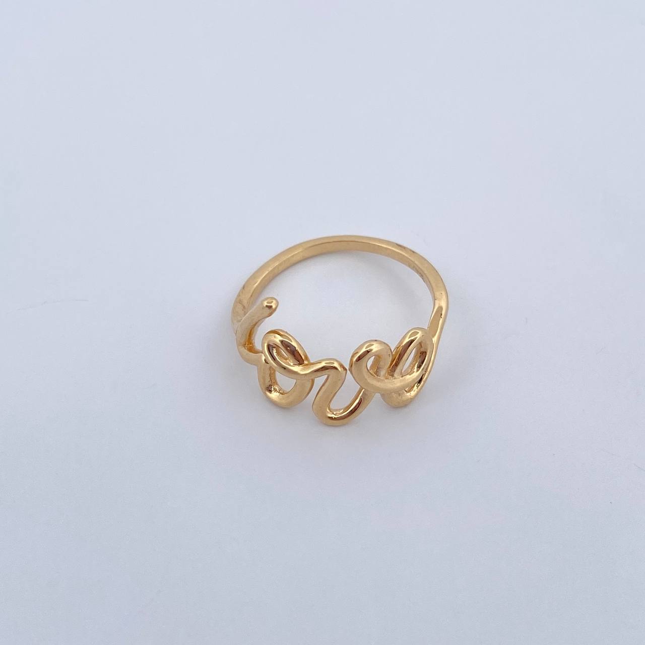 Anillo Love 2.85gr / T6 / Oro 18K &