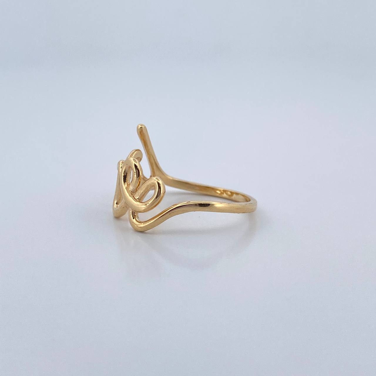 Anillo Love 2.85gr / T6 / Oro 18K &