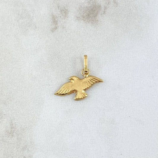 Dije  Paloma  0.5gr / 2cm / Oro Amarillo 18K