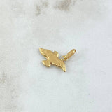 Dije  Paloma  0.5gr / 2cm / Oro Amarillo 18K