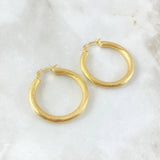 Candongas Lore 3.55gr / 3.2cm / Oro Amarillo 18K ©