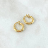Candongas Sofi 1.45gr / 1.7cm / Oro Amarillo 18K ©
