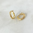 Candongas Sofi 0.9gr / 1.1cm / Oro Amarillo 18K *