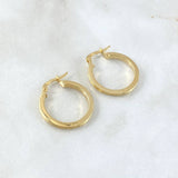 Candongas Andy 1.7gr / 2.3cm / Oro Amarillo 18K