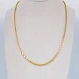 Cadena Veneciana 5.1gr / 49.7cm / +3 Oro 18K $