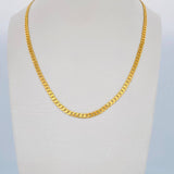 Cadena Cubana  10gr / 60.5cm / +1 Oro 18K $
