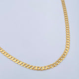Cadena Cubana  9.65gr / 60.5cm / +1 Oro 18K $