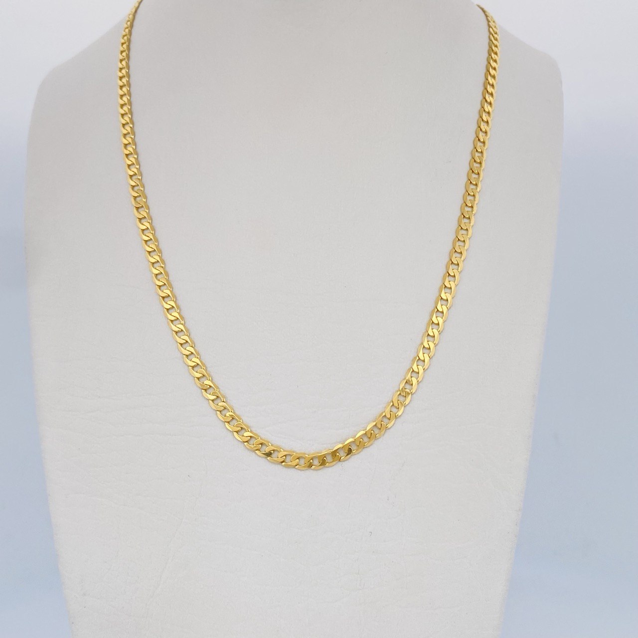 Cadena Cubana  9.65gr / 60.5cm / +1 Oro 18K $