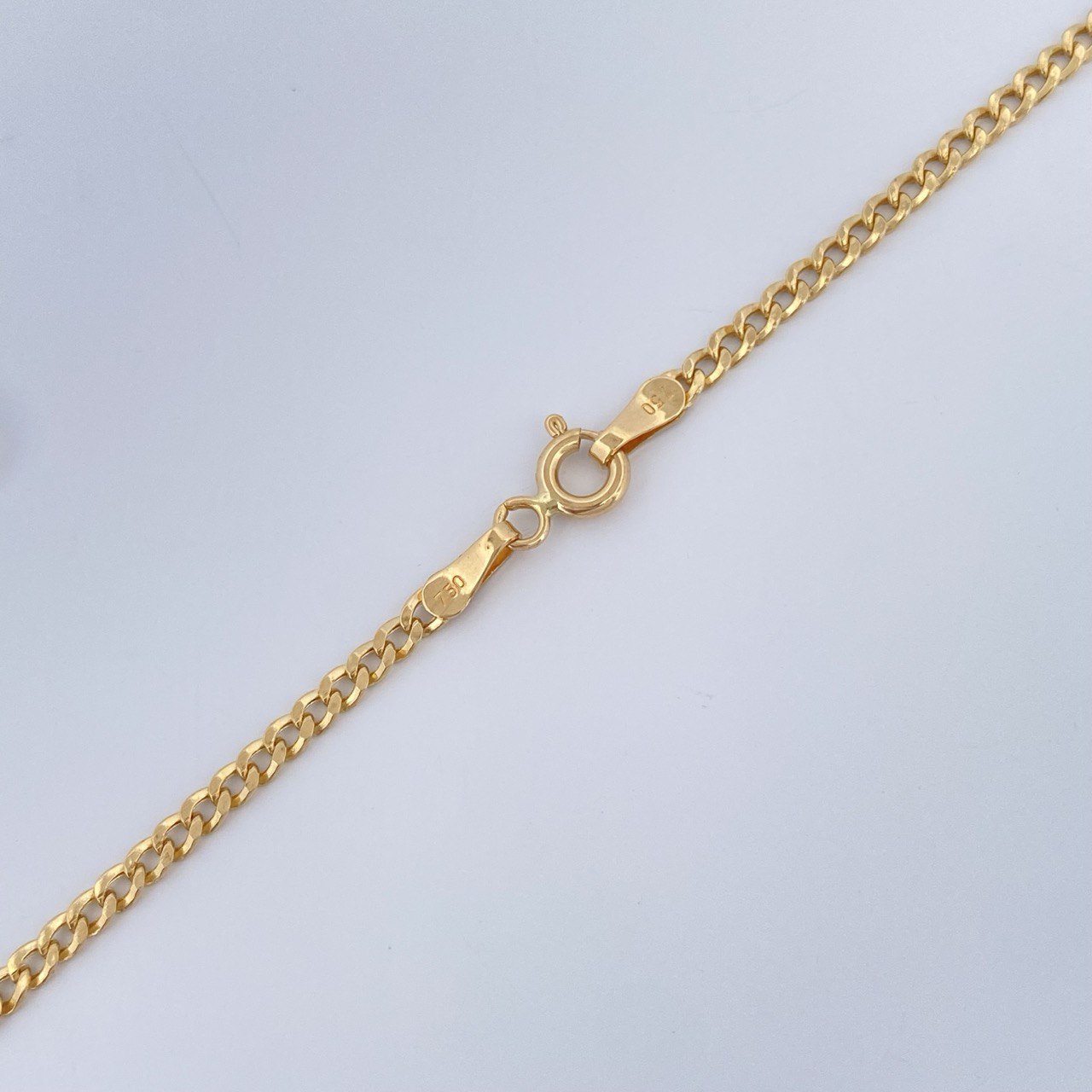 Cadena Cubana  3.9gr / 60cm / +1 Oro 18K $