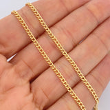 Cadena Cubana  3.9gr / 60cm / +1 Oro 18K $