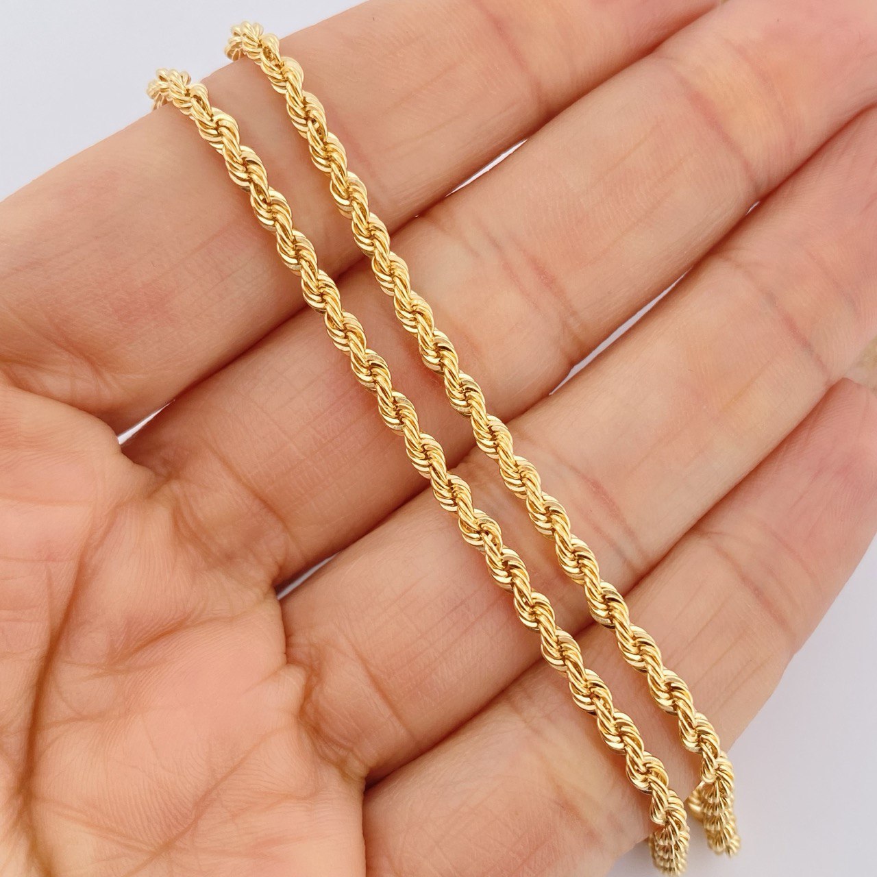 Cadena Lazo 5.3gr / 60.4cm / Oro Amarillo +3 18K &
