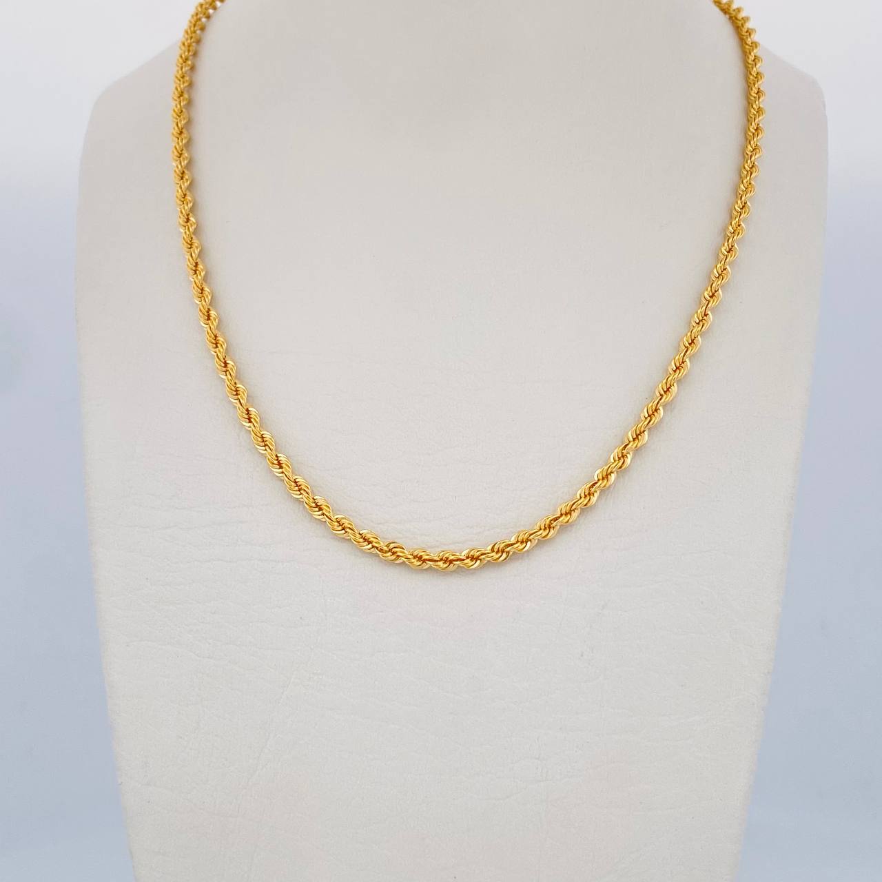 Cadena Lazo 5.3gr / 60.4cm / Oro Amarillo +3 18K &