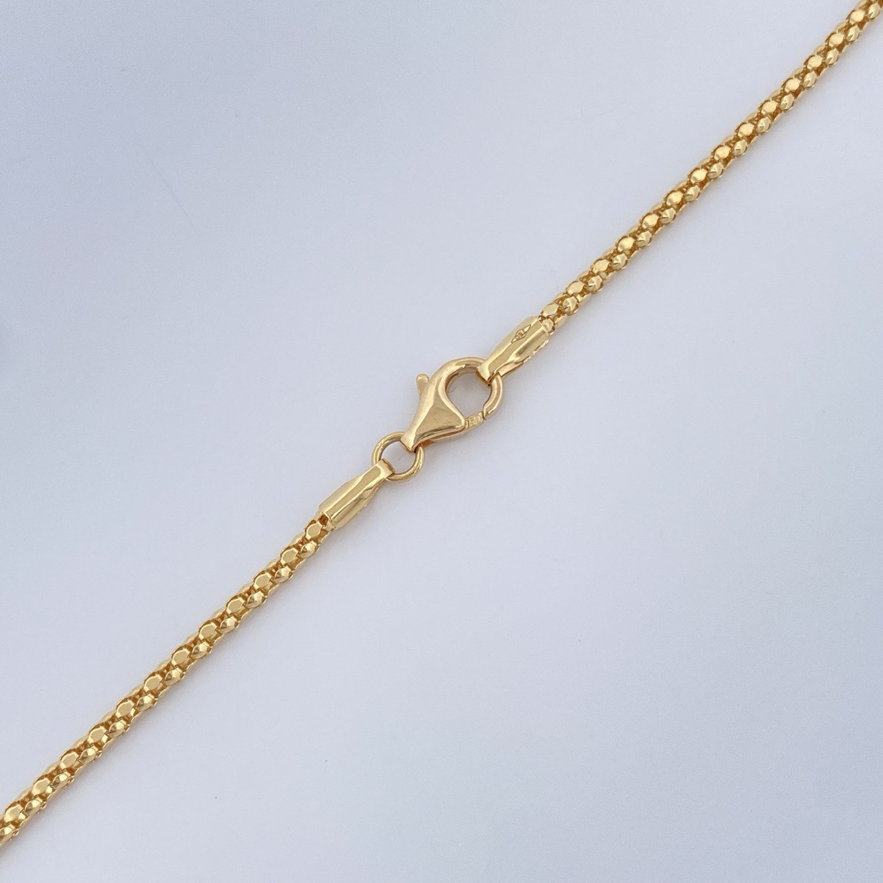 Cadena Cordon 5.15gr / 45.5cm / +3 Oro 18K $
