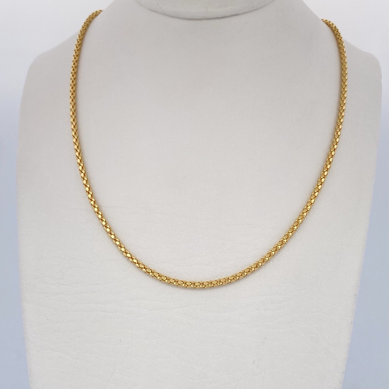 Cadena Cordon 5.15gr / 45.5cm / +3 Oro 18K $