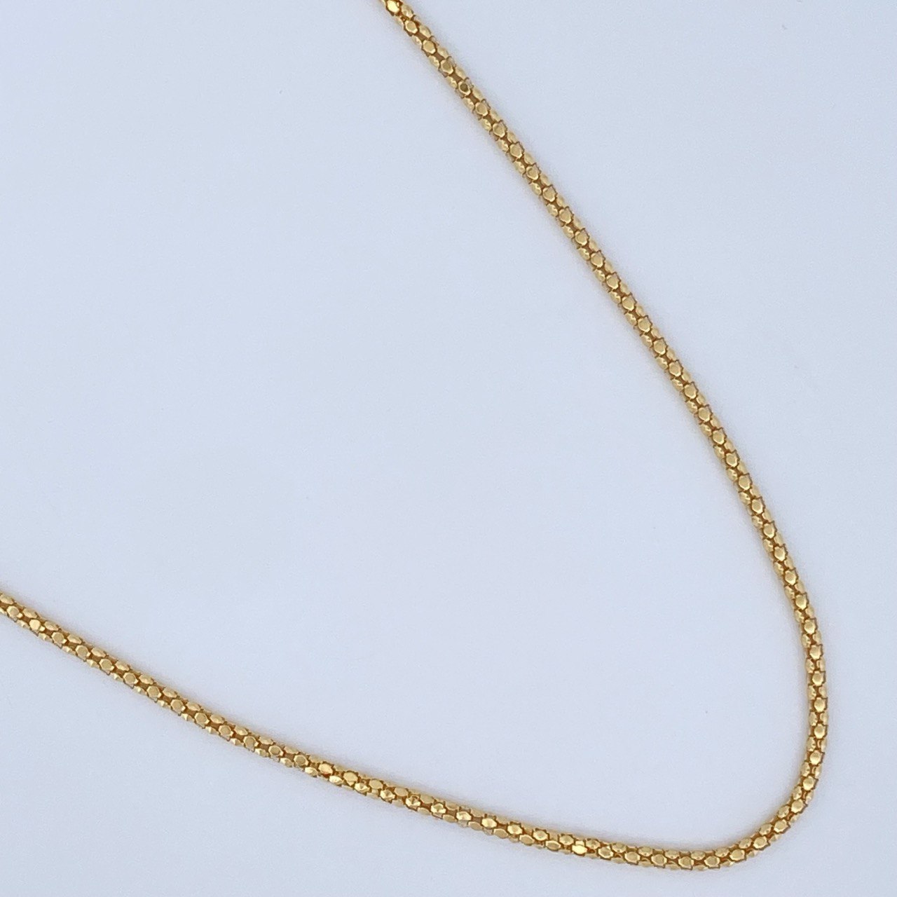 Cadena Cordon 5.15gr / 45.5cm / +3 Oro 18K $