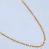 Cadena Cordon 5.15gr / 45.5cm / +3 Oro 18K $