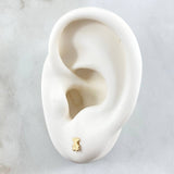 Topos Oso TS 0.45gr / 5mm Oro Amarillo 18K