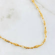 Cadena Rustica Cruzada 30gr / 60cm / Oro Amarillo 18K