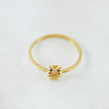 Anillo Buho 1.45gr / T7 1/4 / Oro Amarillo 18K
