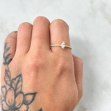 Anillo Solitario Centella 1.4gr / T6 1/2 / Oro Amarillo 18K *