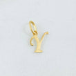 Dije Letra Y 0.4gr / 1.6cm / Oro Amarillo 18K