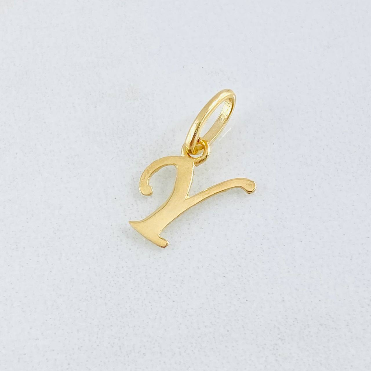 Dije Letra Y 0.4gr / 1.6cm / Oro Amarillo 18K