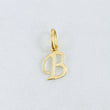 Dije Letra B 0.4gr / 1.6cm / Oro Amarillo 18K