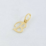 Dije Letra B 0.4gr / 1.6cm / Oro Amarillo 18K