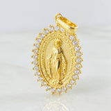 Dije Virgen Milagrosa 4.95gr / 3cm / Oro Amarillo 18K