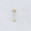 Dije Clip 0.9gr / 2.5cm / Oro Amarillo 18K
