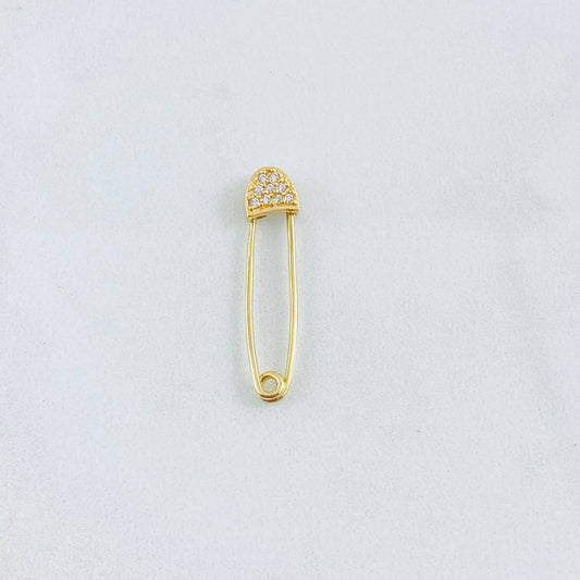 Dije Clip 0.9gr / 2.5cm / Oro Amarillo 18K