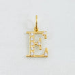 Dije Letra E 0.85gr / 2cm / Oro Amarillo 18K