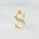 Dije Letra S 0.8gr / 2cm / Oro Amarillo 18K