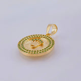 Dije Corona Circular 3.05gr / 2.8cm / Oro Amarillo 18K ©