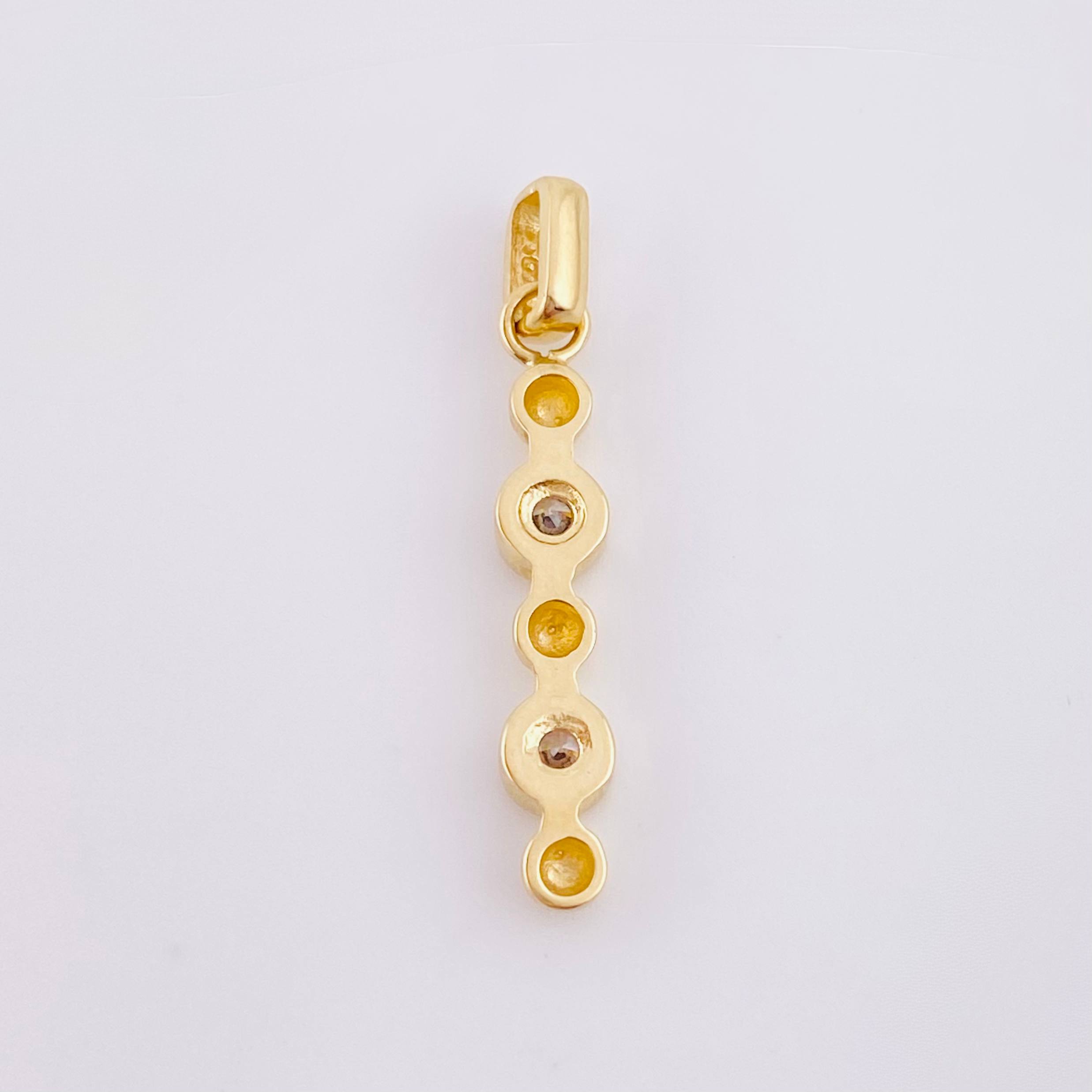 Dije Morse Binocular 1.85gr / 3cm / Oro Amarillo 18K