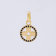 Dije Aro Trebol 1.25gr / 2cm / Oro Amarillo 18K