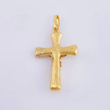 Dije Cruz Cristo 1.3gr / 3.5cm / Oro Amarillo 18K ©