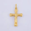 Dije Cruz Cristo 1.3gr / 3.5cm / Oro Amarillo 18K ©